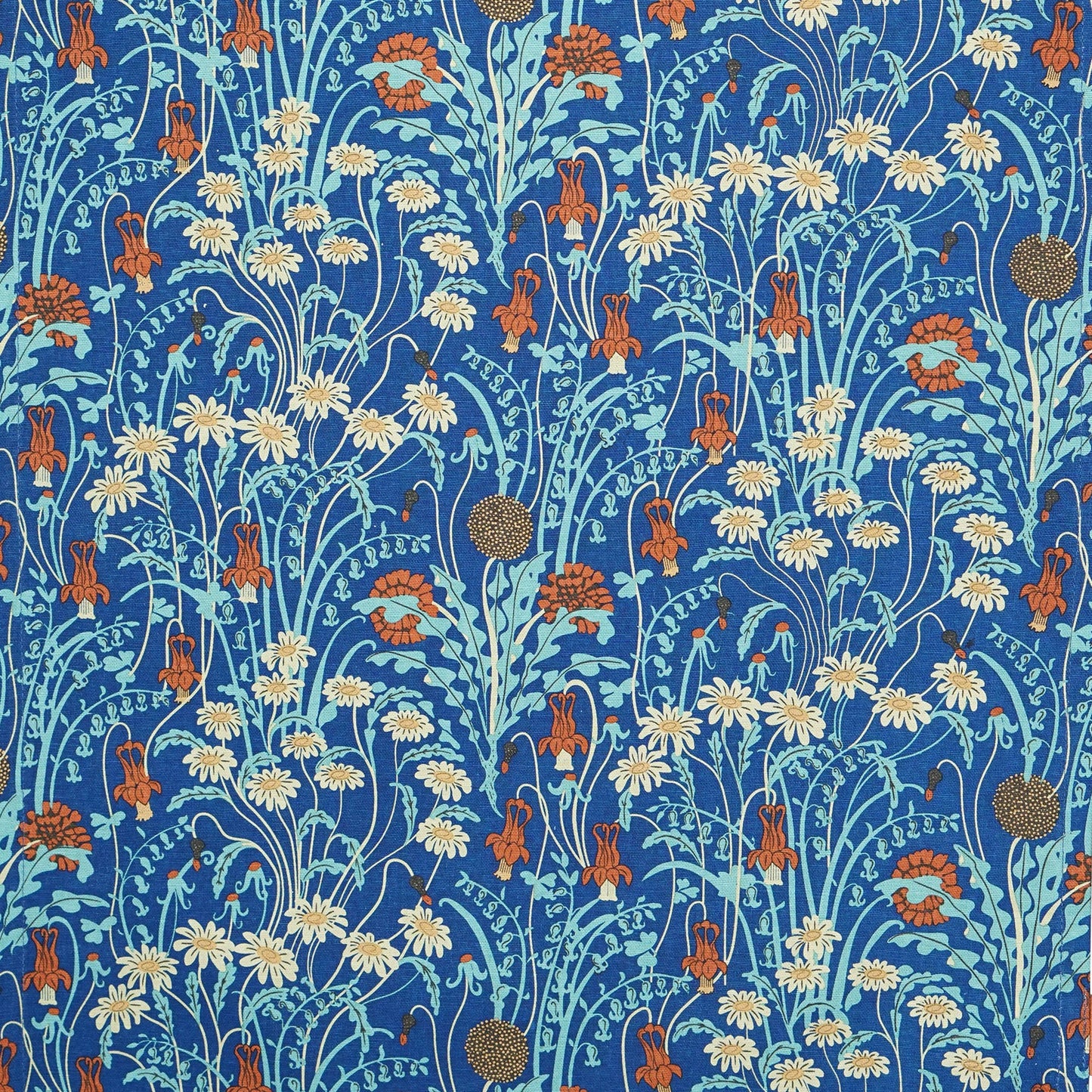 Torchon en coton recyclé - Fleurs des prés