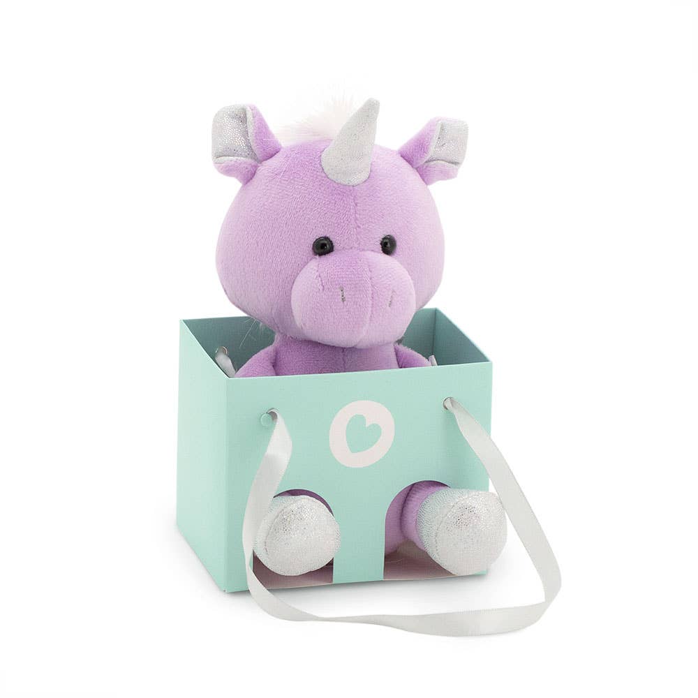 Licorne en peluche surprise - 15 cm - dès la naissance