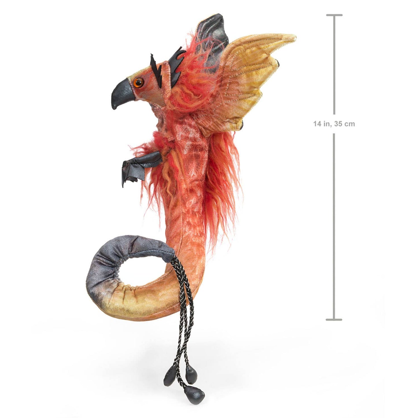 Marionnette à main Bracelet Firebird/bracelet Phoenix 3198 Folkmanis réaliste