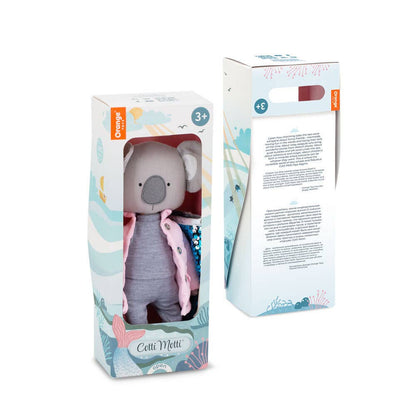 CADEAUPAKKET: Annie de Koala met jasje + zeemeerminstaart