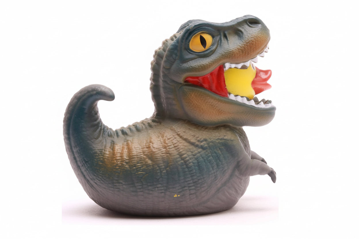 Canard Dinosaure T-Rex Gris