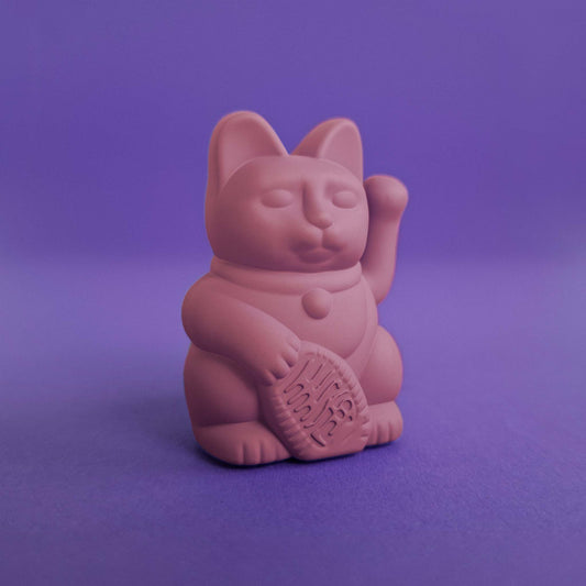 Mini Chat Chanceux Solaire Fruits Rouges "Aiko”