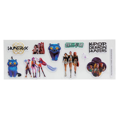 KPop Demon Hunters - Set de papeterie - Huntr/x