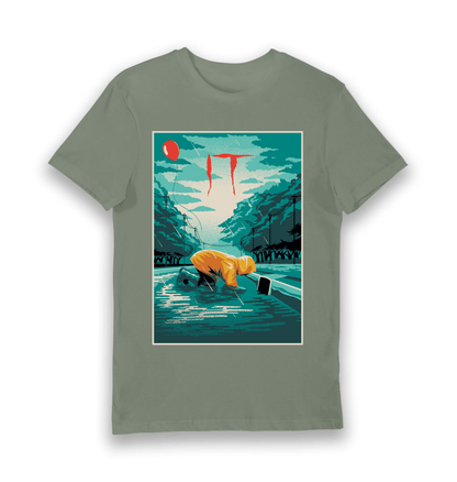 T-shirt adulte IT affiche Pennywise