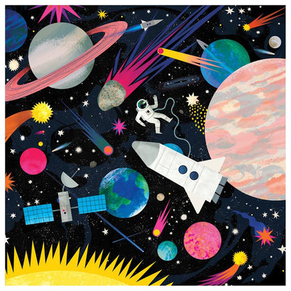 Rompecabezas espacial que brilla en la oscuridad 500p