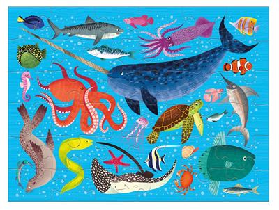 Puzzle Animaux de l'Océan 36p