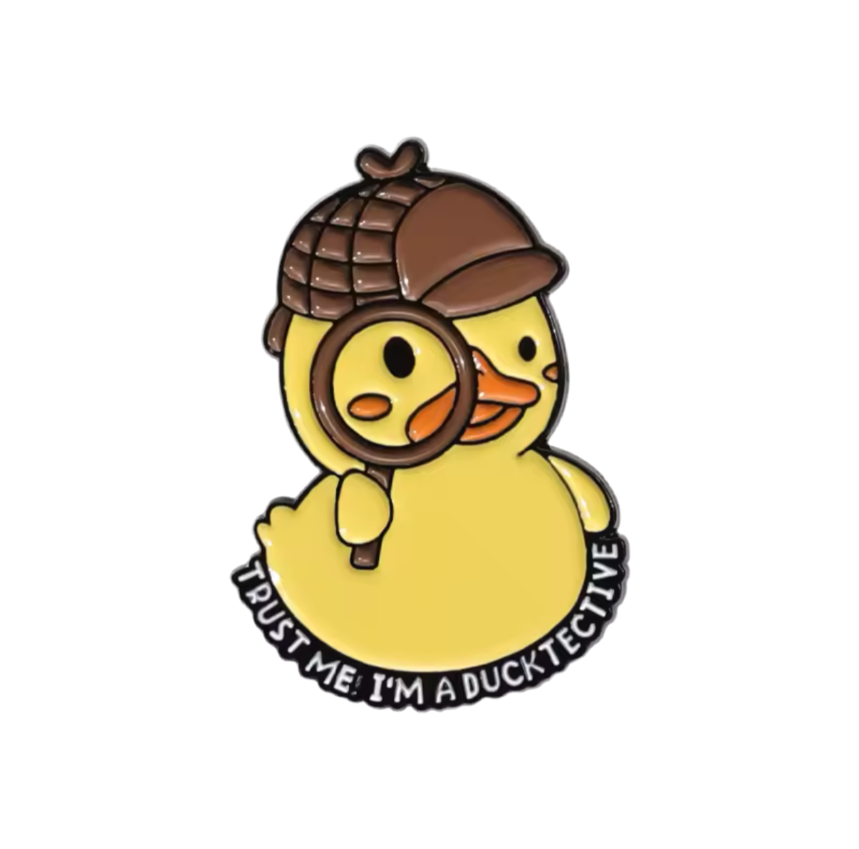 pins canard jaune trust me im a ducktective