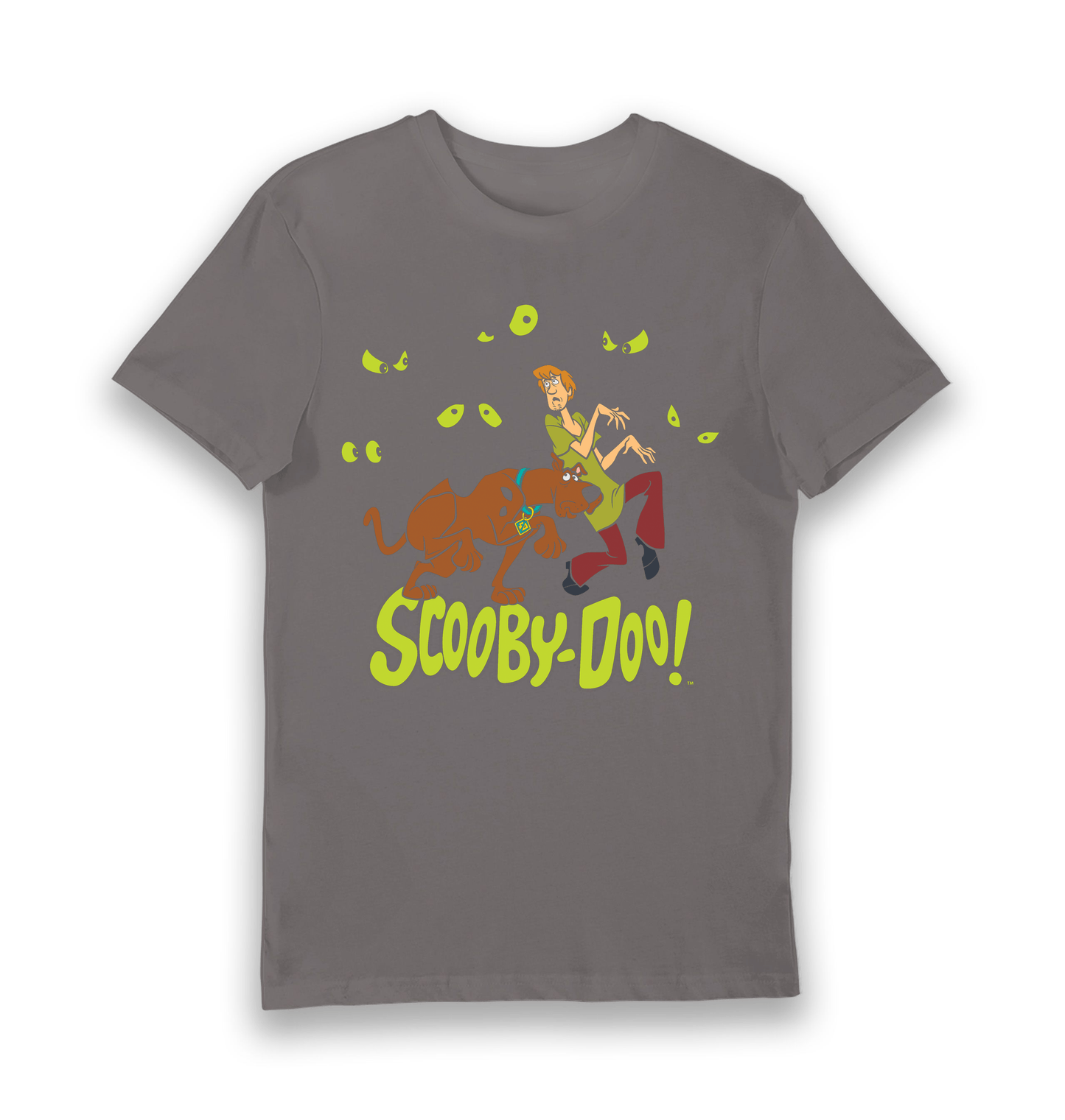 T-shirt adulte Scooby-Doo Scooby et Shaggy effrayés
