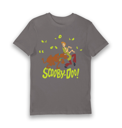 T-shirt adulte Scooby-Doo Scooby et Shaggy effrayés