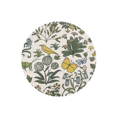 Dessous de Verre en Céramique Voysey Jardin Botanique Faune et Flore