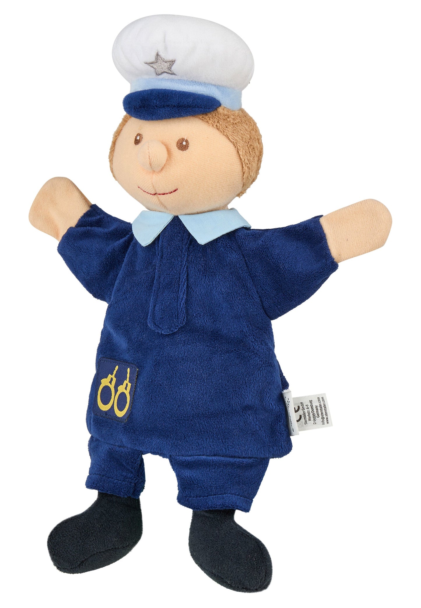 Marionnette à main Policier