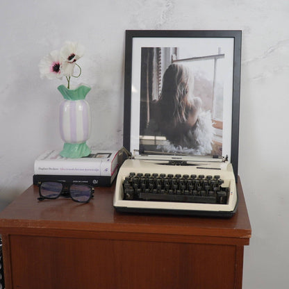 Vase - Vase à fleurs Bonbon Toffee - Menthe/Lilas - 9,5x9,5x21cm