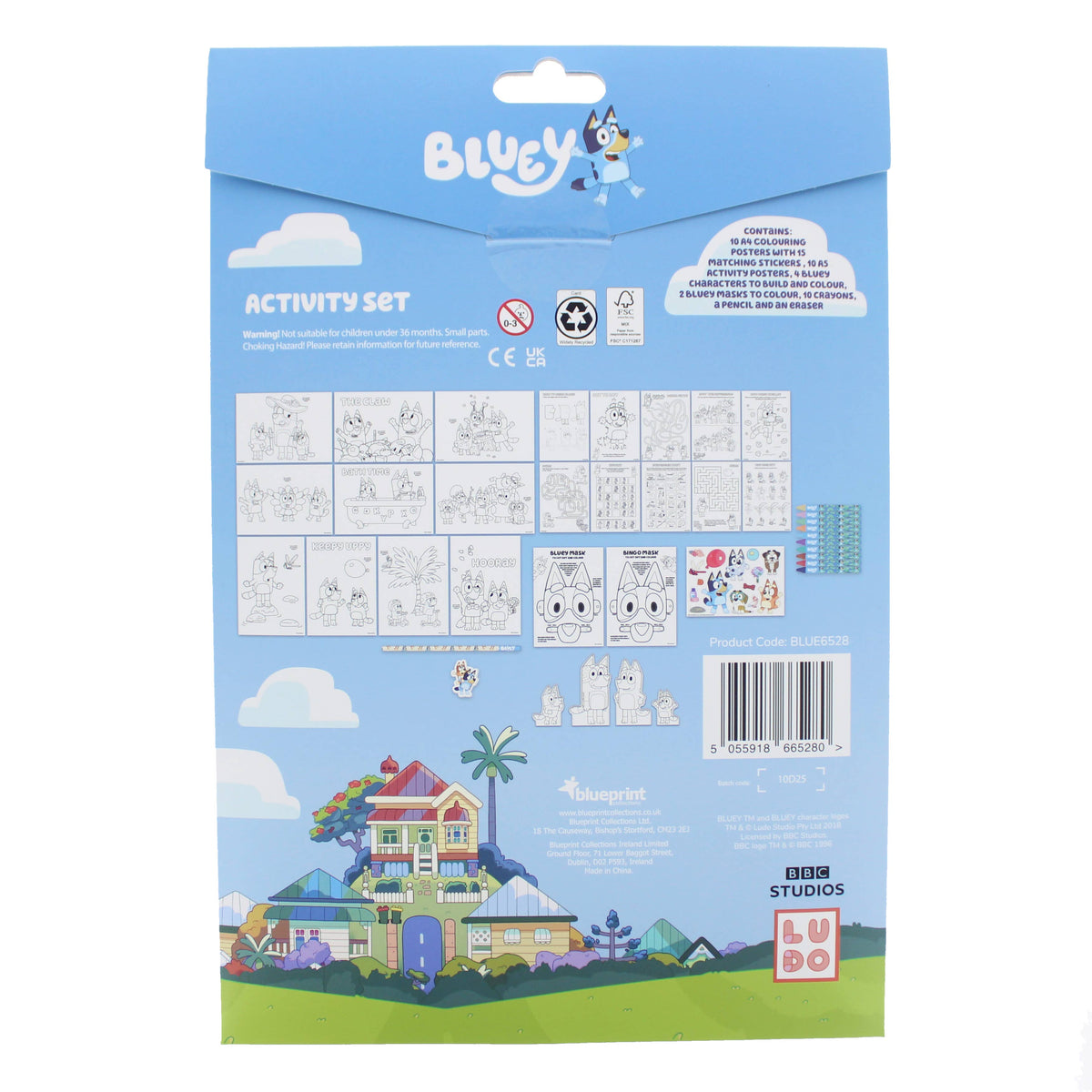 Ensemble d'Activités Bluey