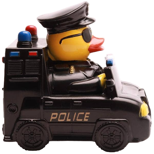 Coche de policía de Duck