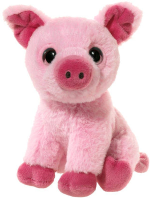 Peluche Misanimo Mini-Mi Maialino rosa - 14 cm