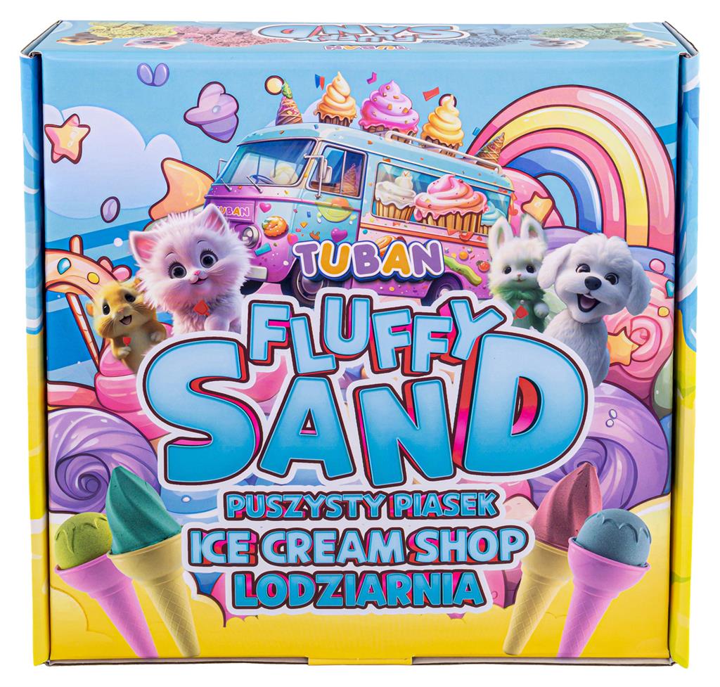 Fluffy Sand Kit - Ice Cream Shop