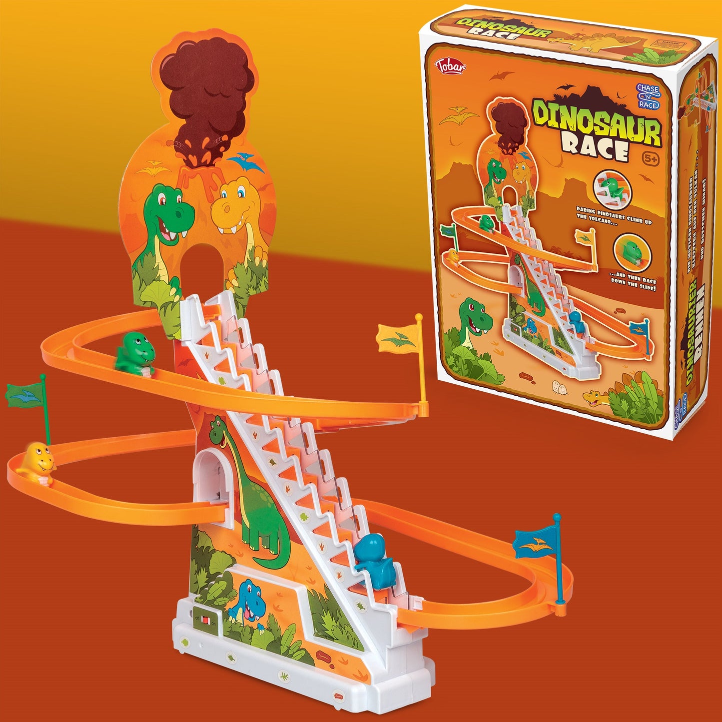 COURSE DE DINOSAURES