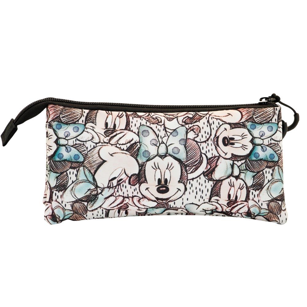 Trousse Triple Disney Minnie Mouse « Drawing »