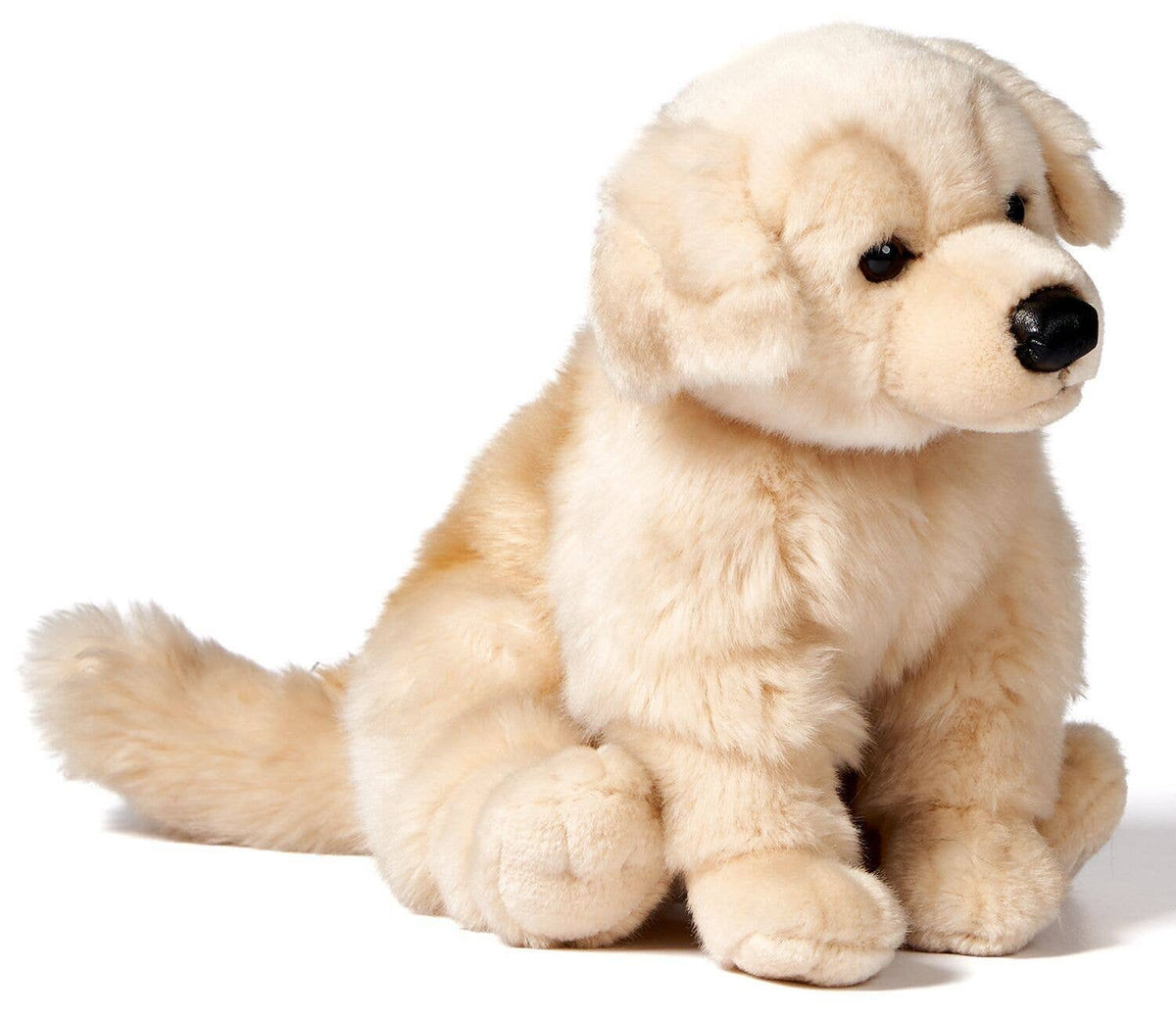 Peluche Golden Retriever, Assis - 25 cm (Hauteur)