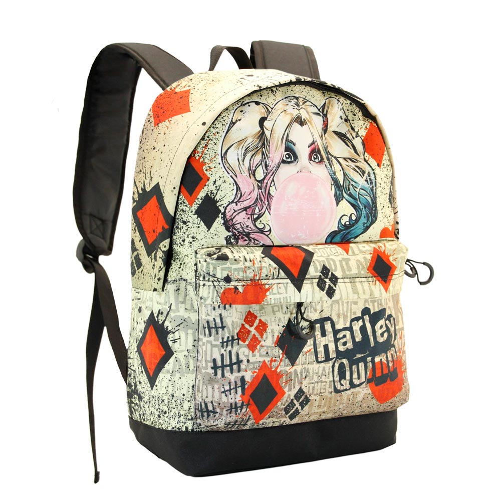 HS FAN 2.2 Rucksack DC Comics Harley Quinn « Mad Love »