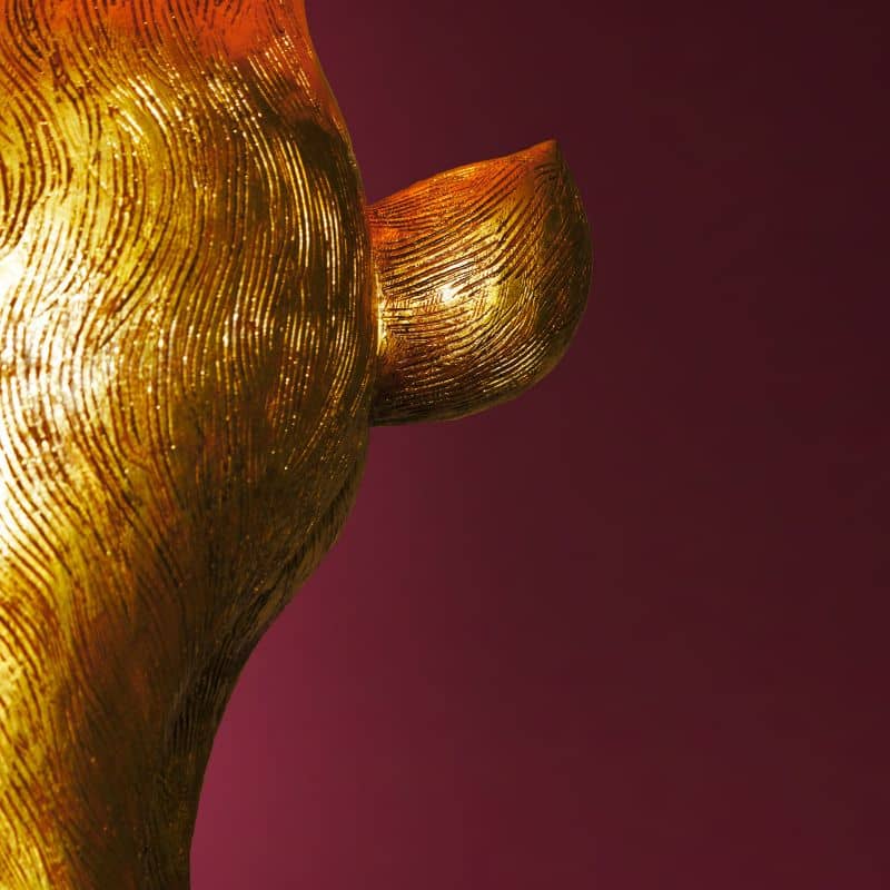 Hiding Rabbit® Floor Lamp, Gold/Black, H.115 cm