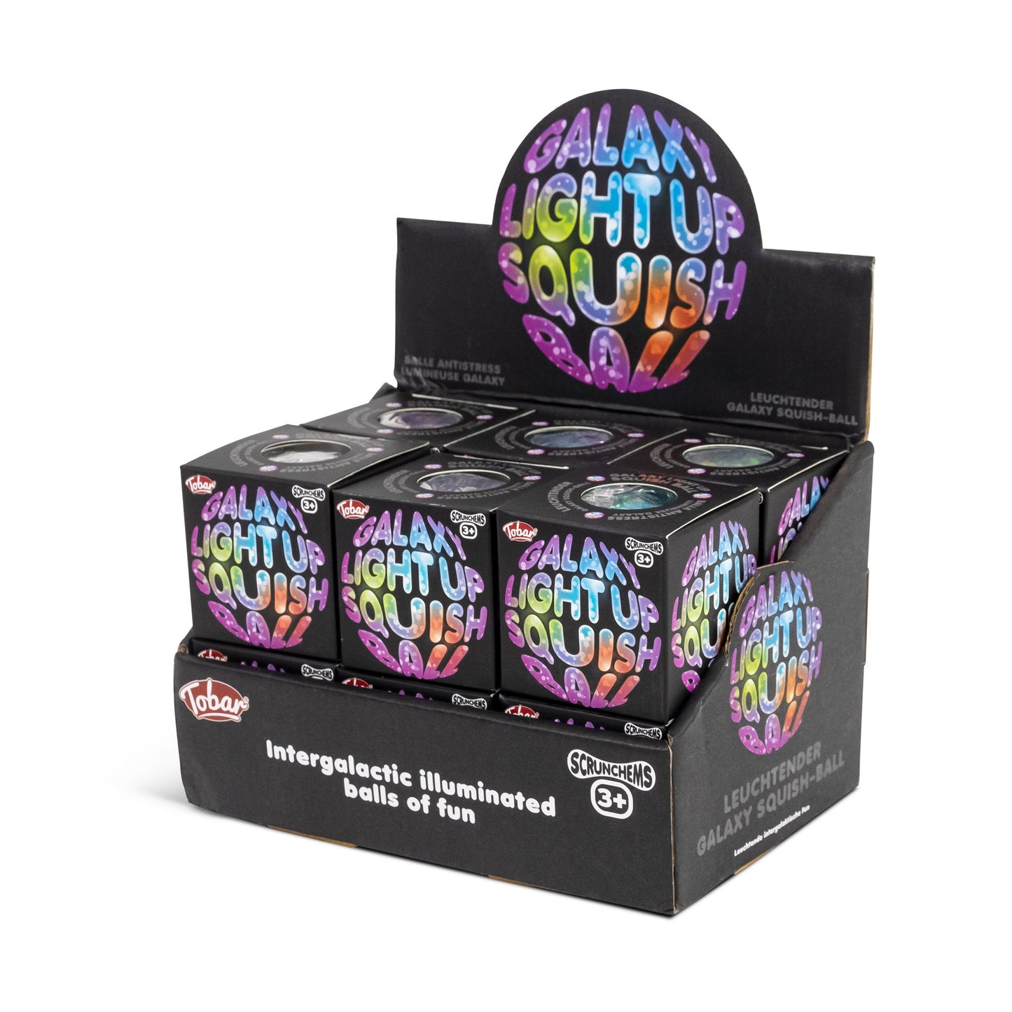SCRUNCHEMS GALAXY BALLE ÉCRASANTE ILLUMINABLE
