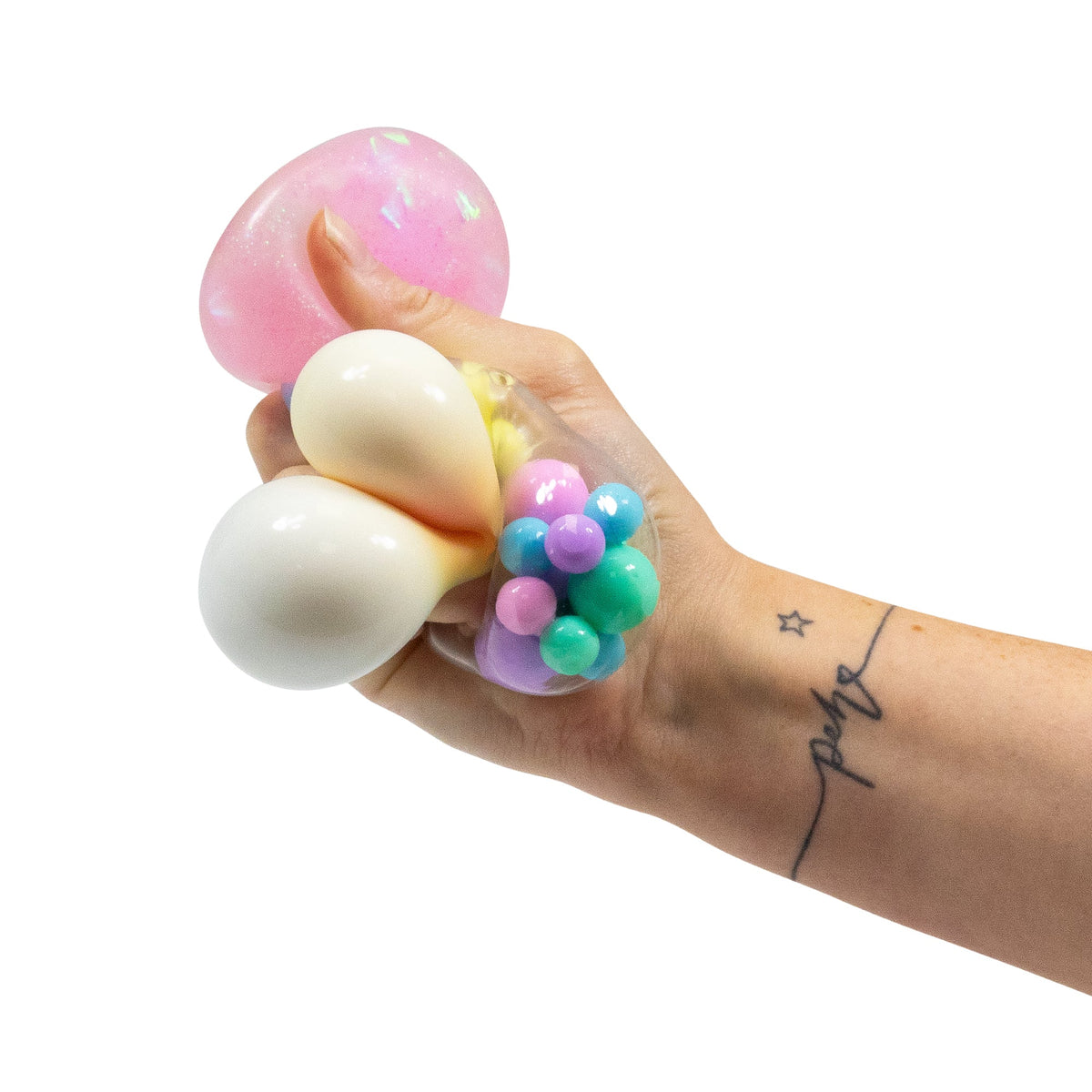 SCRUNCHEMS UNICORN 3-PACK DIDDY SQUISH BALLS