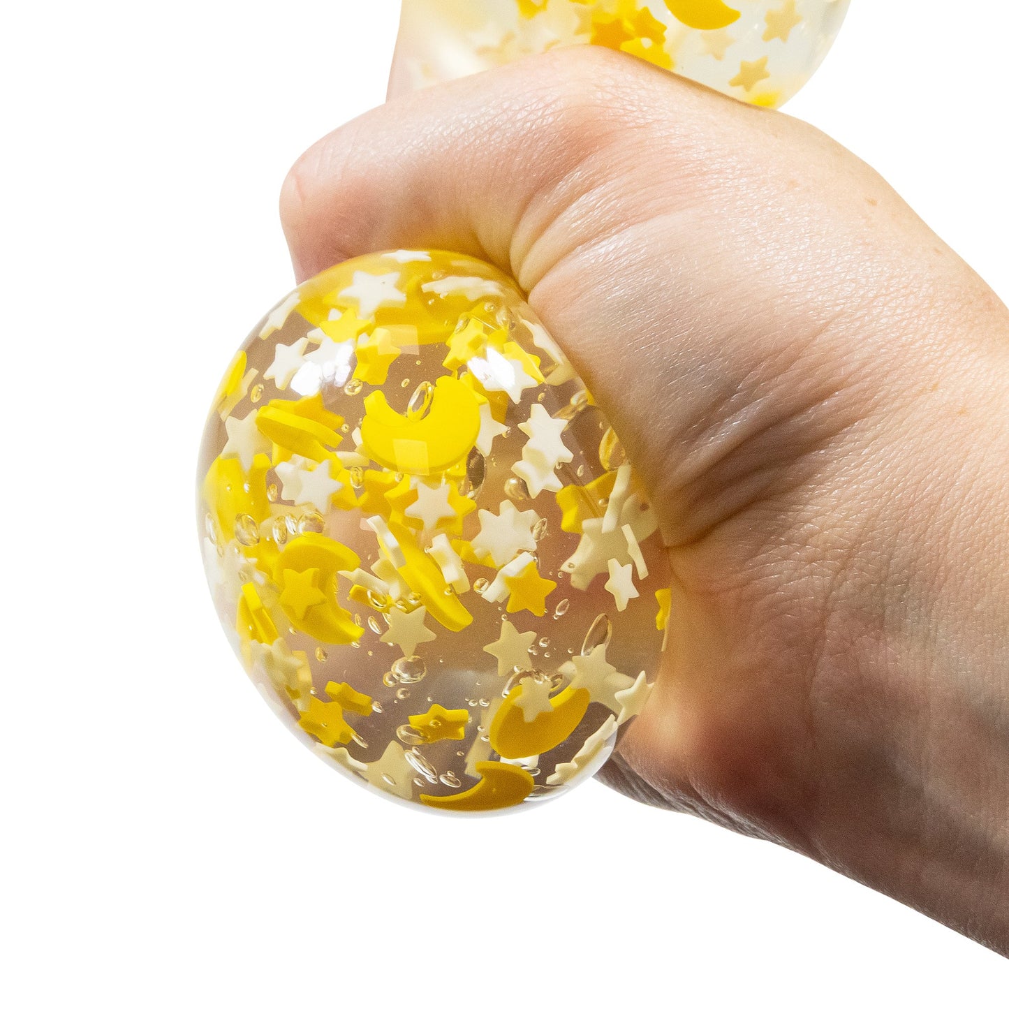 SCRUNCHEMS LUNES ET ÉTOILES BRILLENT DANS LE NOIR SQUISH BALL