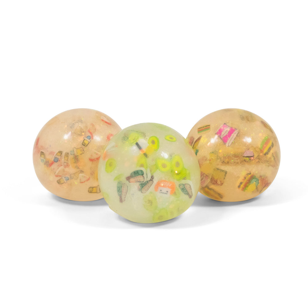 Scrunchems Fast Food Diddy Squish Balls – Pack of 3