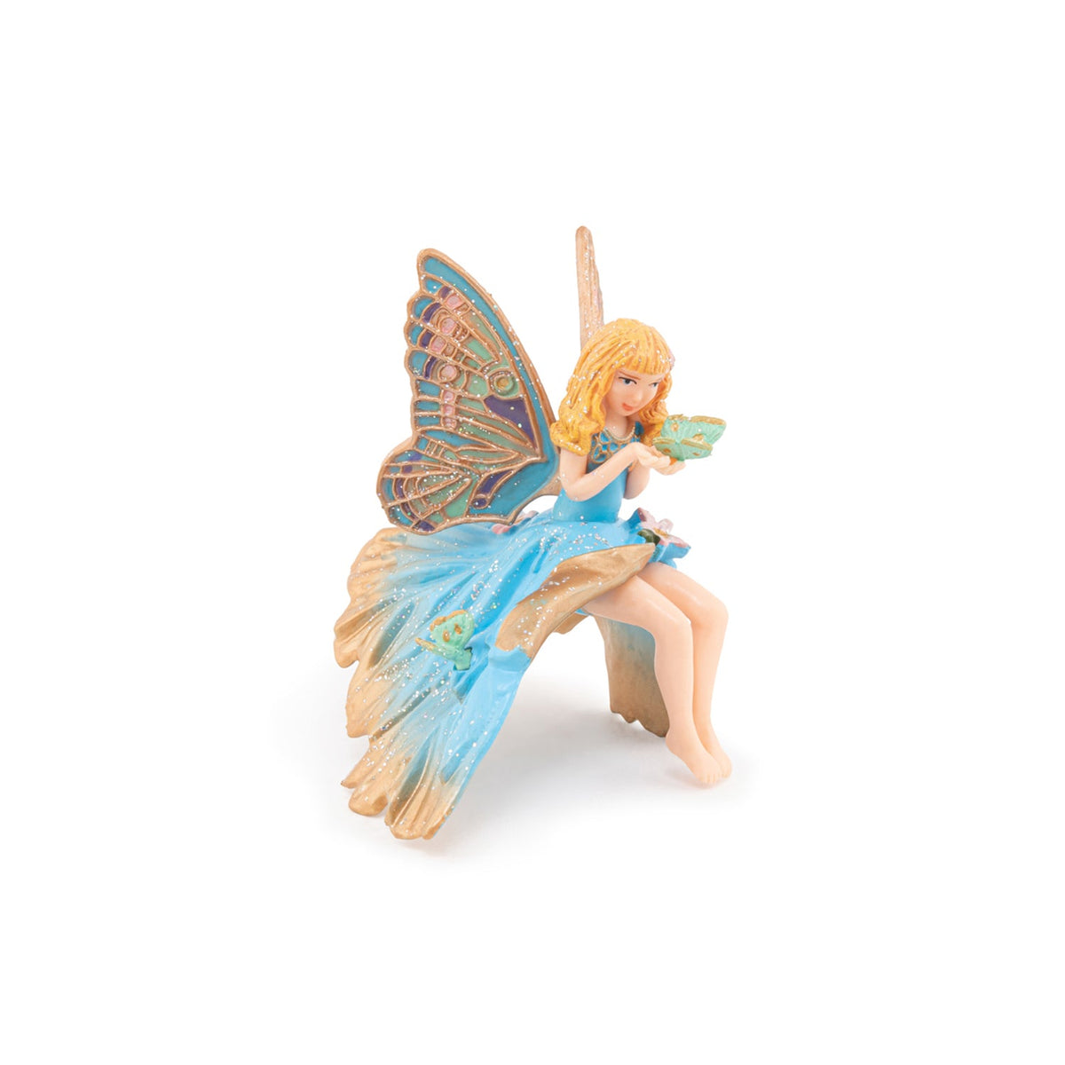 Figurine Enfant elfe bleue