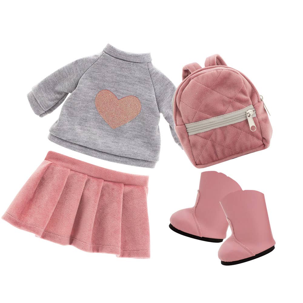 Pluche kledingset: urban stijl