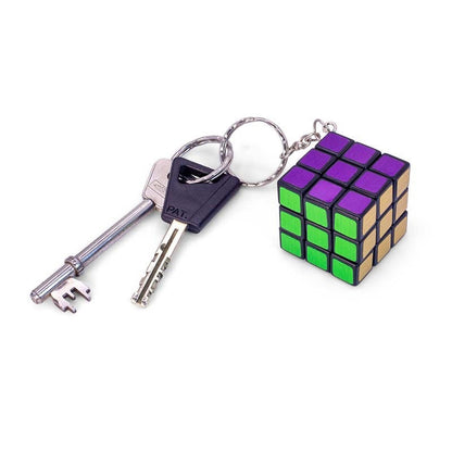 MINI PORTE-CLÉS PUZZLE MÉTALLIQUE