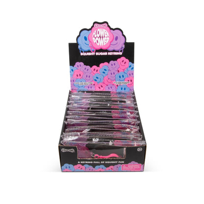 PORTE-CLÉS SUCRE FLOWER POWER SCRUNCHEMS