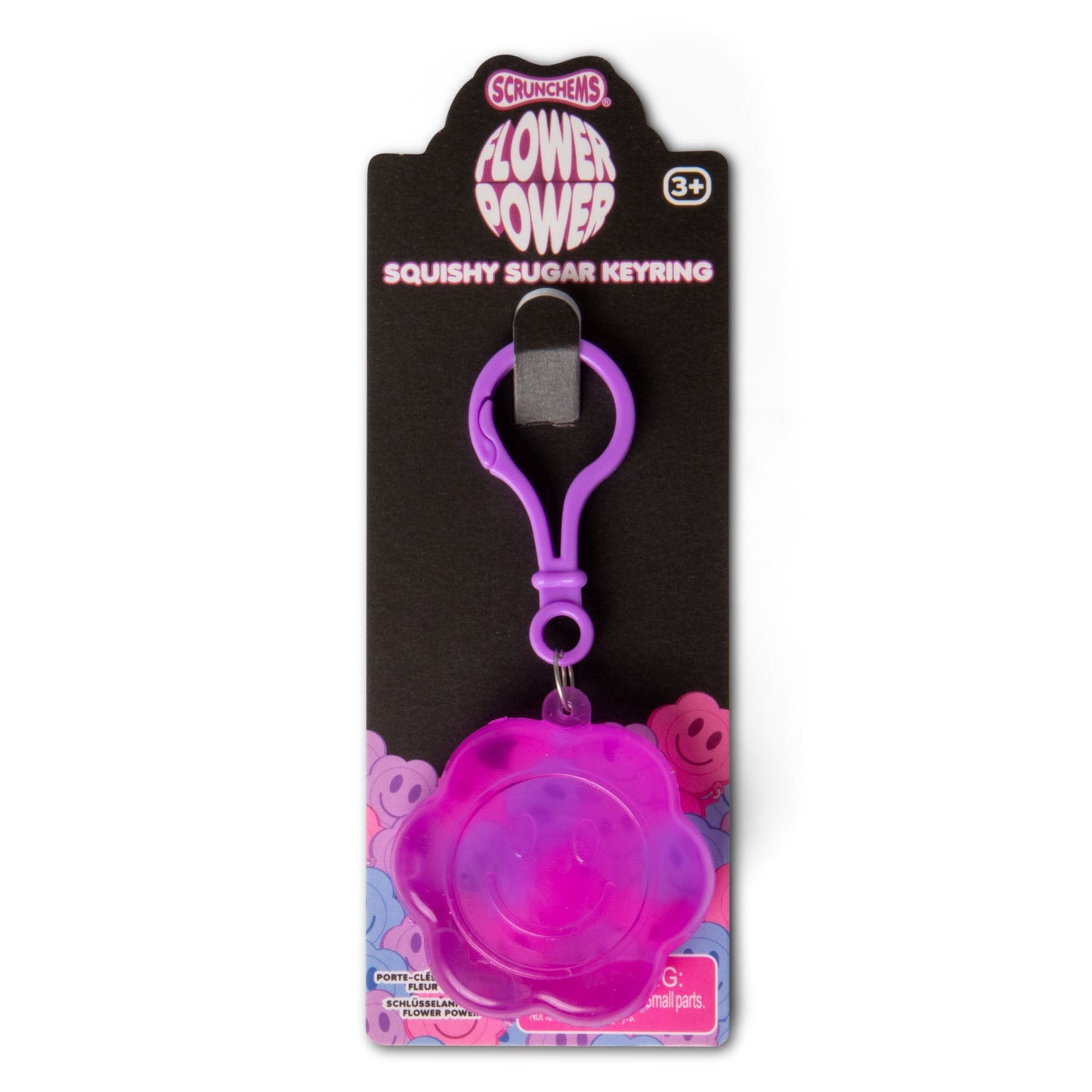 PORTE-CLÉS SUCRE FLOWER POWER SCRUNCHEMS