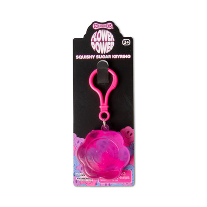 PORTE-CLÉS SUCRE FLOWER POWER SCRUNCHEMS