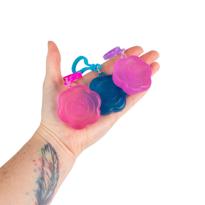 PORTE-CLÉS SUCRE FLOWER POWER SCRUNCHEMS