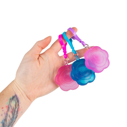PORTE-CLÉS SUCRE FLOWER POWER SCRUNCHEMS