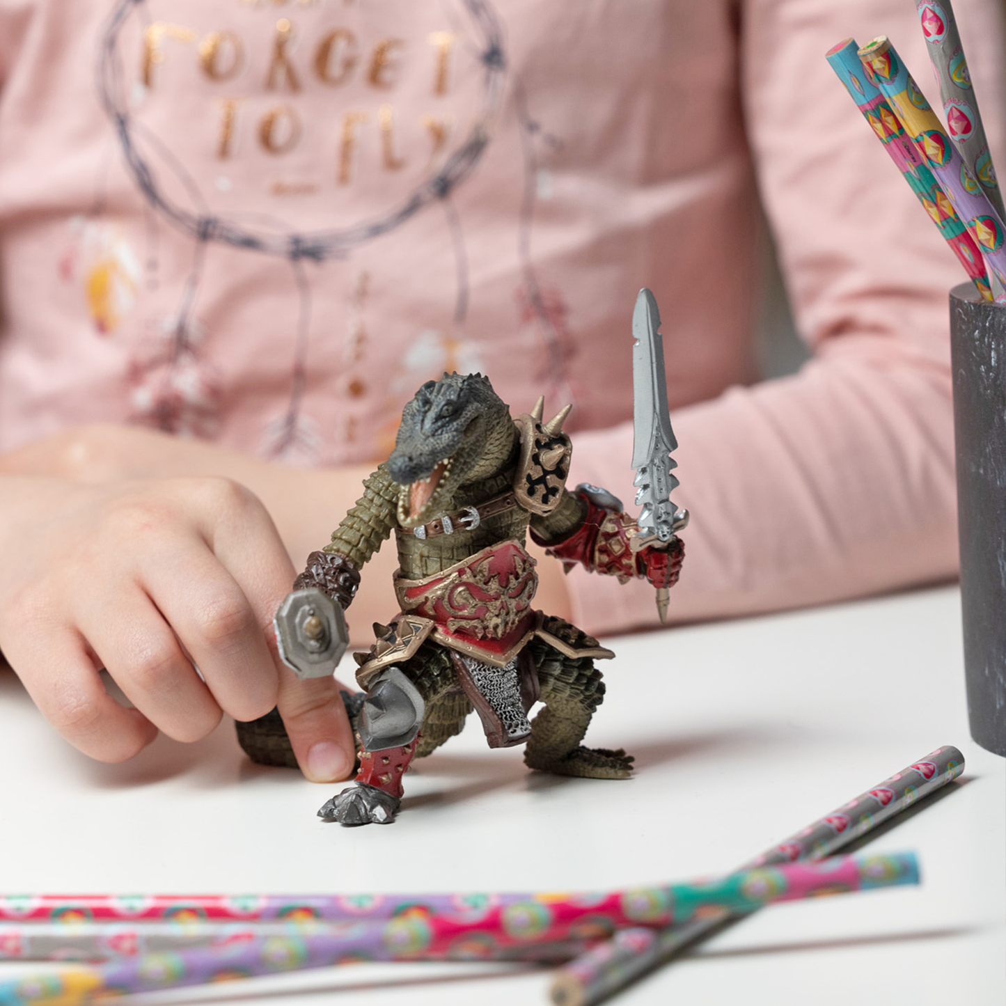 Figurine Mutant crocodile