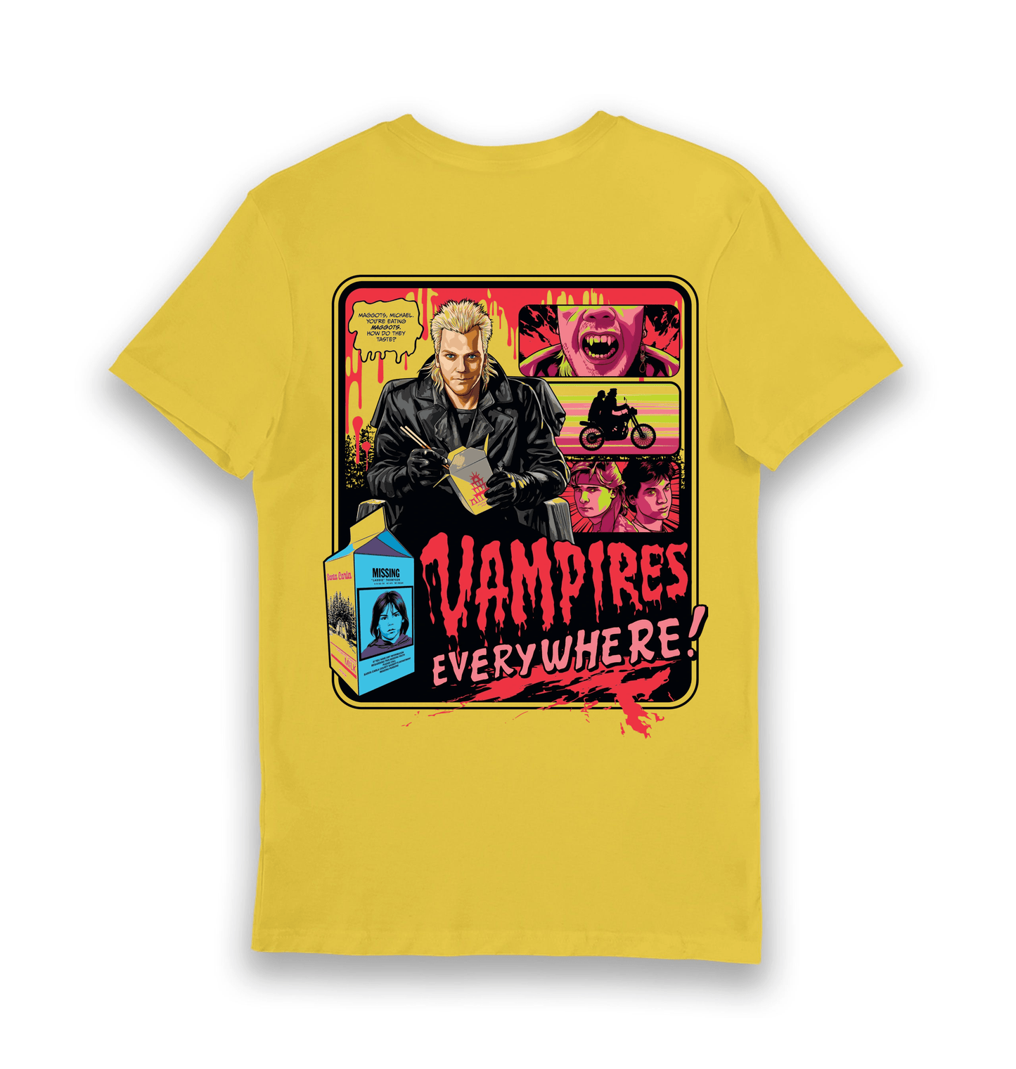 T-shirt adulte The Lost Boys David Vampires Everywhere recto-verso