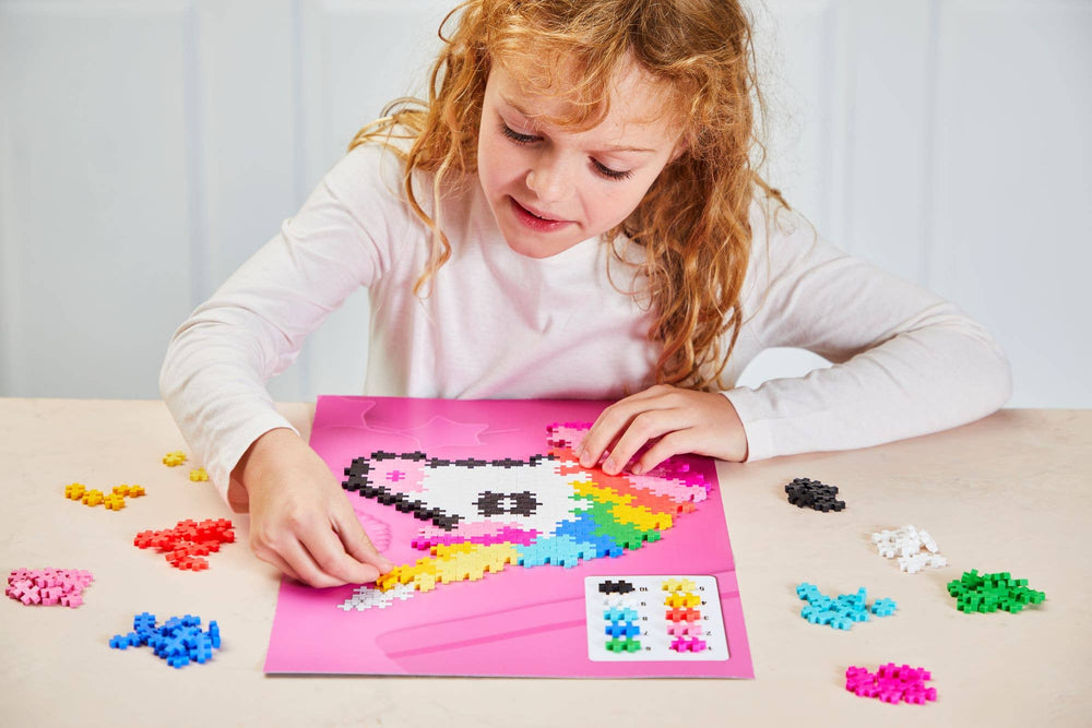 Plus-Plus Puzzle by Number – Unicorno – 250 pezzi