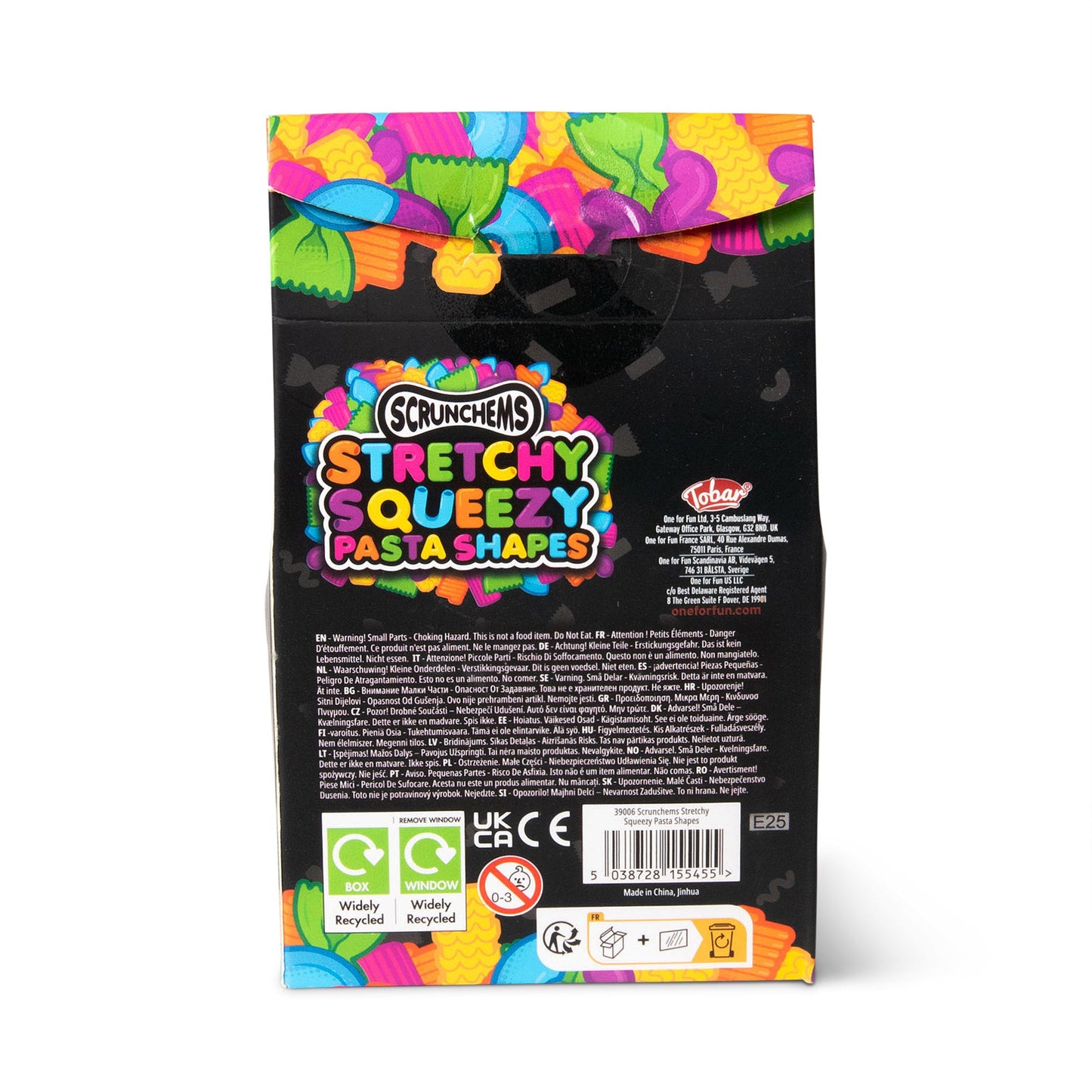 Pâtes extensibles et compressibles Scrunchems