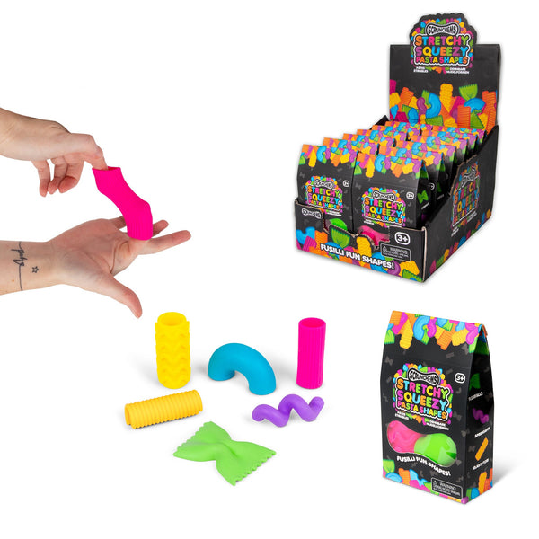 Pâtes extensibles et compressibles Scrunchems