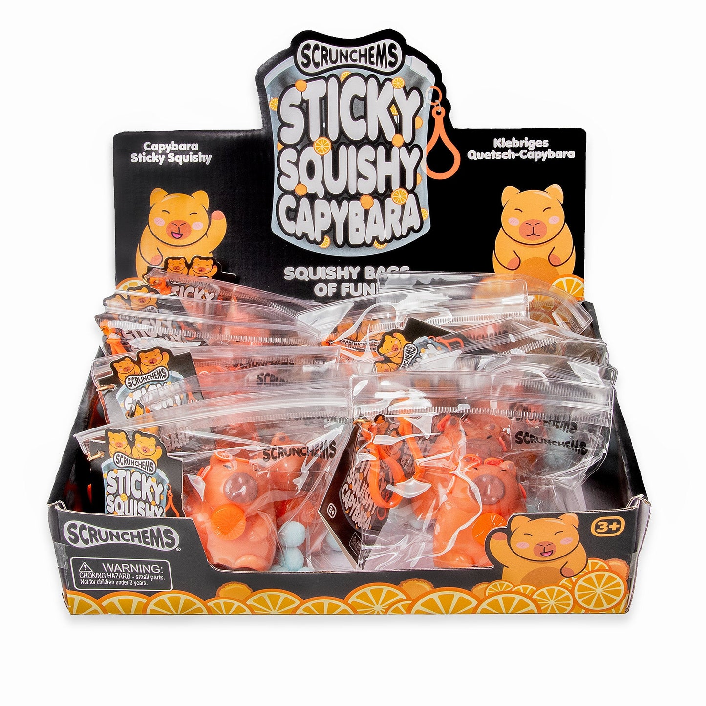 SCRUNCHEMS COLLANT SQUISHY CAPYBARA