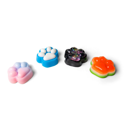 SCRUNCHEMS EMPREINTES DE PATTES COLLANTES ET SQUISHY