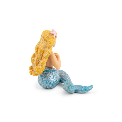 Silver Mermaid Figurine
