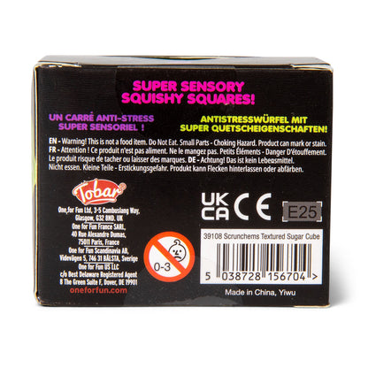 SCRUNCHEMS TEXTURED SUGAR CUBE