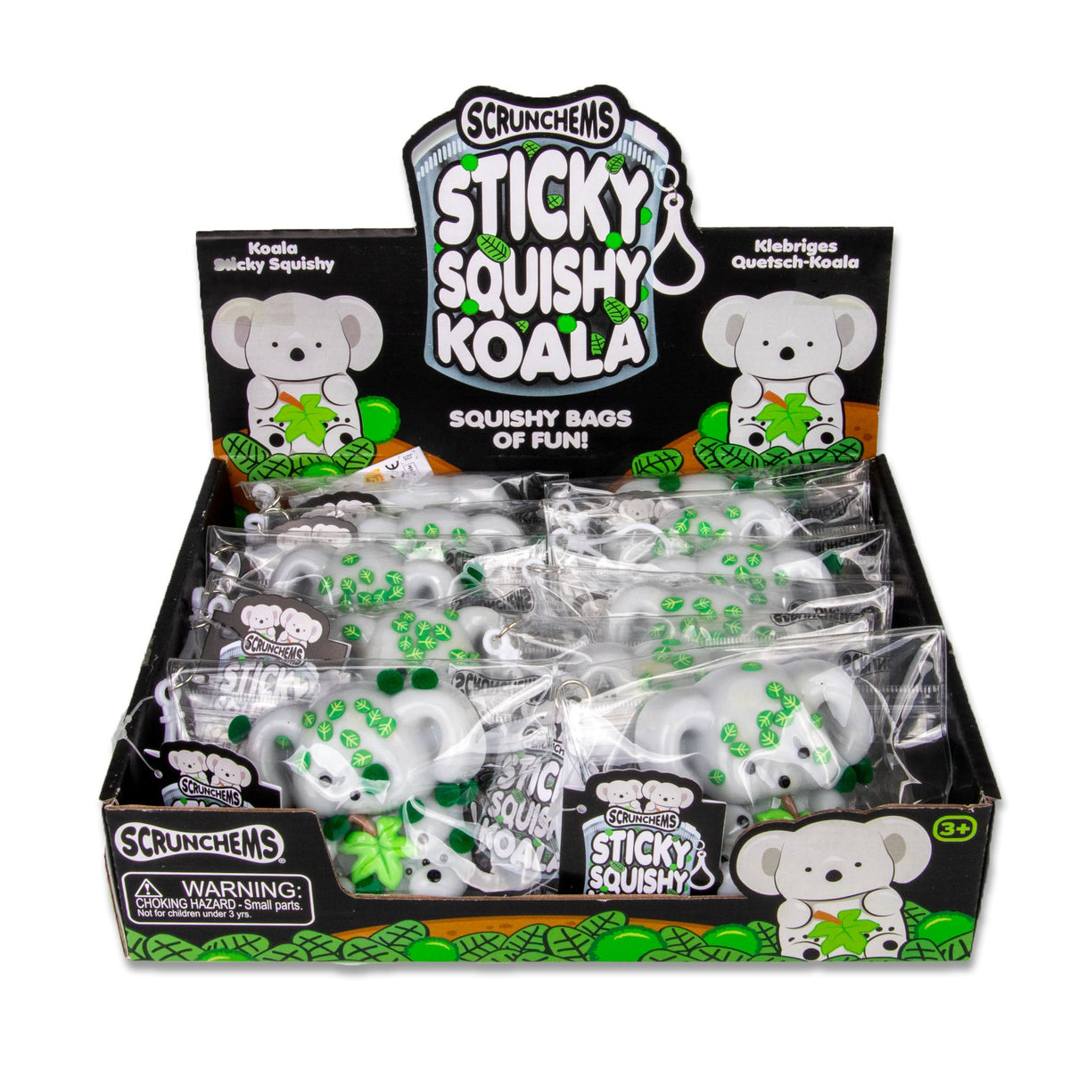 SCRUNCHEMS STICKY SQUISHY KOALA