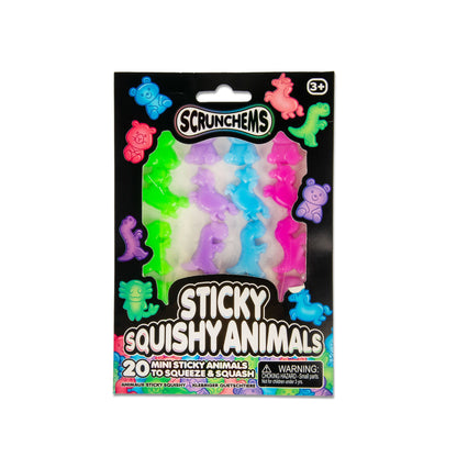 SCRUNCHEMS STICKY SQUISHY ANIMALS