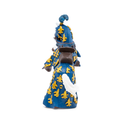 Figurine Cheval du prince Philippe bleu