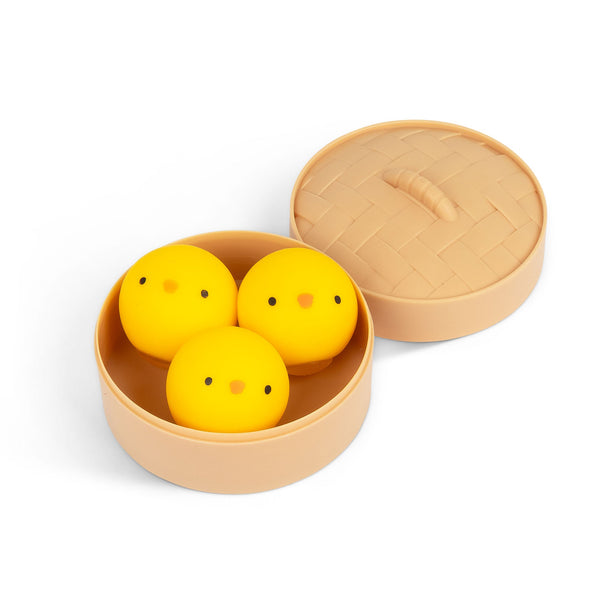 Scrunchems Mini Dumplings Pulcini – Set da 3